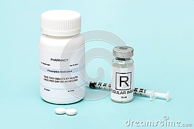 Diabetes Control Stock Photo