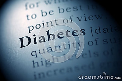 Diabetes Stock Photo