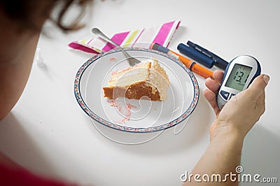 Diabetes Stock Photo