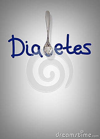 Diabetes - health hazard metaphor Stock Photo