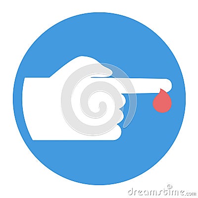 Diabetes icon Vector Illustration