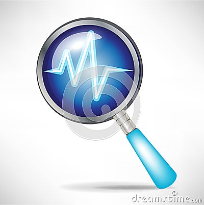 Diagnostic icon Vector Illustration