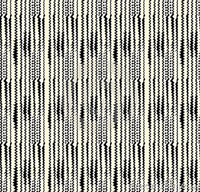 Diagonal ikat stripes. Zigzag pattern seamless. Geometric chevron abstract illustration, wallpaper. Tribal ethnic vector texture. Cartoon Illustration