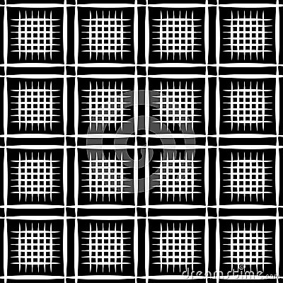 Diagonal line gride seamless texture vector fabric Stock Photo