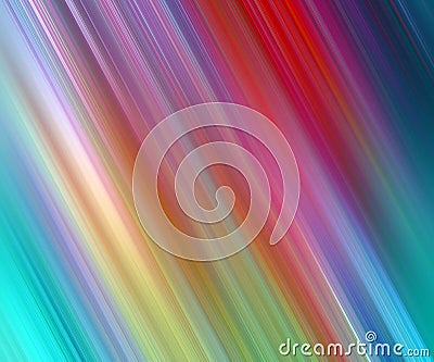 Diagonal Multi Color Gradient Background. Abstract background with vibrant diagonal stripes. Stock Photo