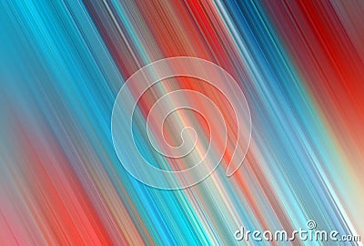 Diagonal Multi Color Gradient Background. Abstract background with vibrant diagonal stripes. Light abstract gradient motion blur Stock Photo