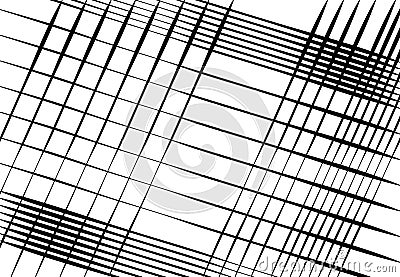 Diagonal, tilt, skew and oblique grid, mesh abstract background, pattern Vector Illustration