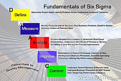 Fundamentals of Six Sigma Stock Photo