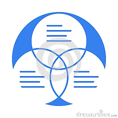 Diagram glyph background vector icon which can easily modify or edit Vector Illustration
