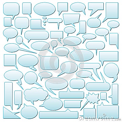 Dialog Balloons Vector Illustration