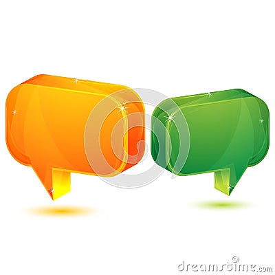 Dialogue bubble Vector Illustration