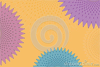 Diamond abstract ornament Vector Illustration