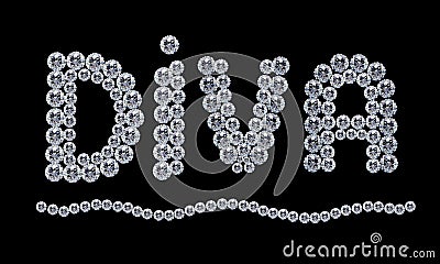 Diamond Diva Stock Photo