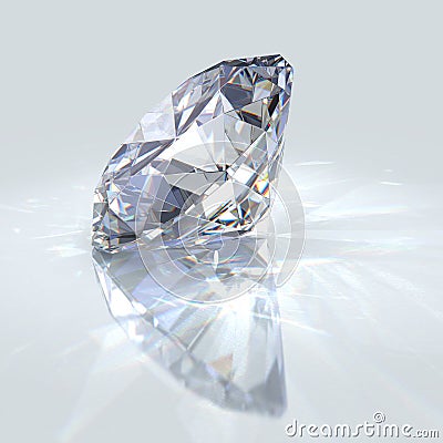 Diamond jewel Stock Photo