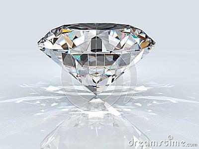 Diamond jewel Stock Photo