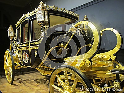 The Diamond Jubilee State Coach, England Editorial Stock Photo