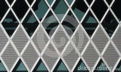 Diamond Louvers Stock Photo