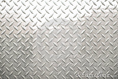 Diamond Metal Sheet Background Stock Photo