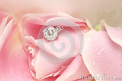 Diamond Ring Stock Photo