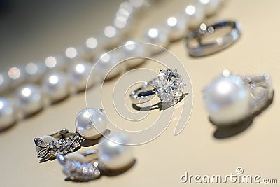 Diamond Ring Stock Photo