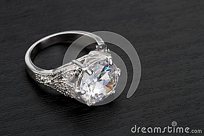 Diamond Ring Stock Photo