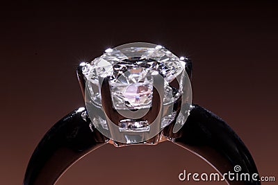 Diamond ring Stock Photo