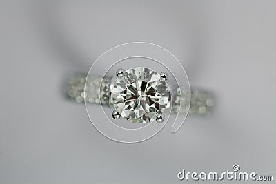 Diamond ring Stock Photo