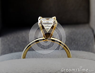 Diamond ring Stock Photo