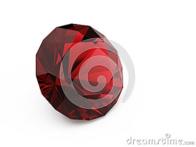 Diamond (ruby) Stock Photo