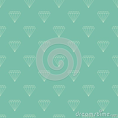 Diamond seamless pattern Vector Illustration