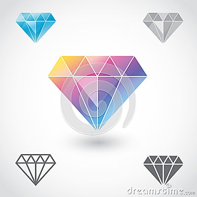 Diamond Vector Illustration