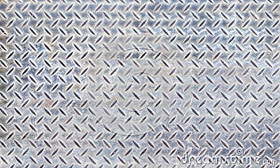 Diamond steel plate texture Stock Photo