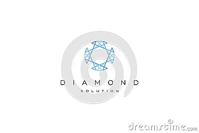 Diamond template logo Stock Photo