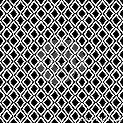 Diamond vector repeat tiled pattern Stock Photo