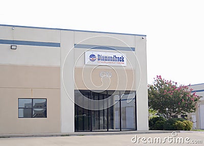 Diamondback Industries, Fort Worth, Texas Editorial Stock Photo