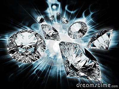 Diamonds Stock Photo