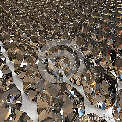 Diamonds Background Stock Photo