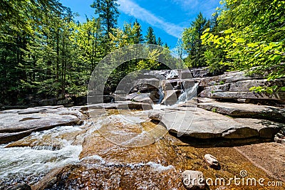 Diana's Baths New Hampshire Stock Photo