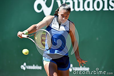 Lausanne, Switzerland, July 27, 2023 : WTA Ladies Open Lausanne 2023 Editorial Stock Photo