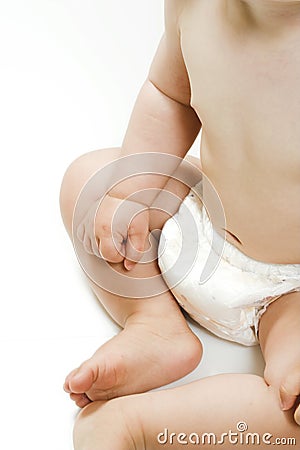 Diaper Stock Photo