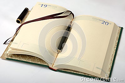 The diary Stock Photo