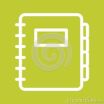 Diary Vector Illustration