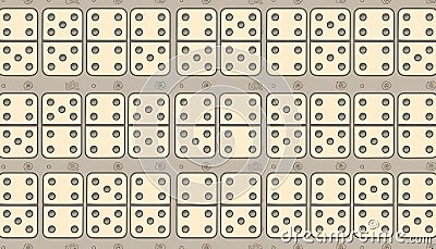 Dice pattern background, game and chance design. Stock Photo, Generative AI Stock Photo