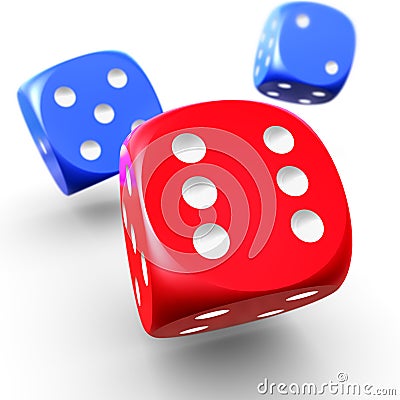 Dices Stock Photo