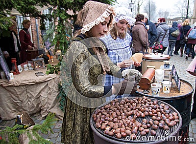 Dickens festival characters Christmas carol Editorial Stock Photo