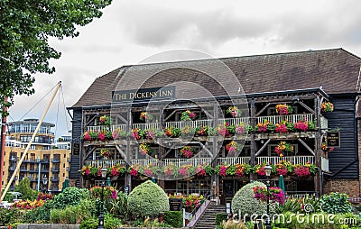 The Dickens Inn Editorial Stock Photo