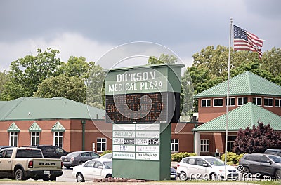Dickson Medical Plaza, Murfreesboro, TN Editorial Stock Photo