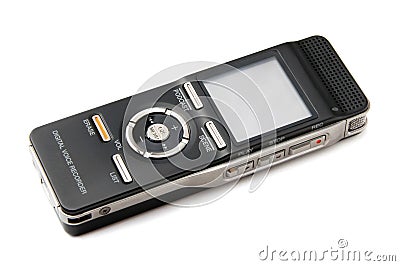 Dictaphone Stock Photo