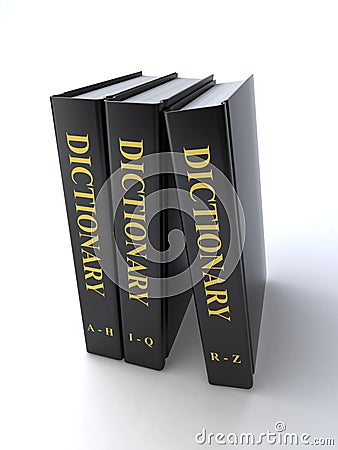 Dictionary Stock Photo