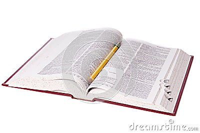 Dictionary Stock Photo